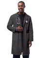 Adar Unisex 39" Lab Coat with Inner Pockets 2