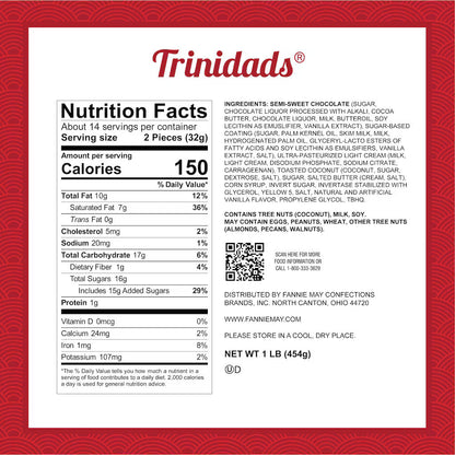 Fannie May Trinidads - 1lb - Signature Wrap