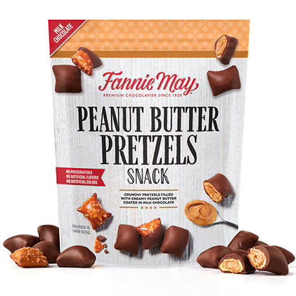 Fannie May Peanut Butter Pretzels - 22oz - Bag