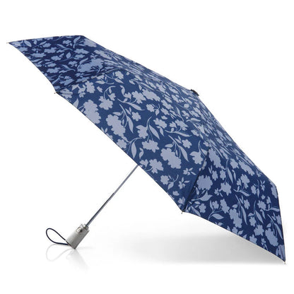 Totes Large SunGuard Folding Umbrella with Auto Open/Close Technology