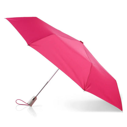 Totes Large SunGuard Folding Umbrella with Auto Open/Close Technology