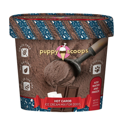 Puppy Cake Puppy Scoops Christmas Sample Pack - 4 Holiday Themed Ice Cream Flavors
