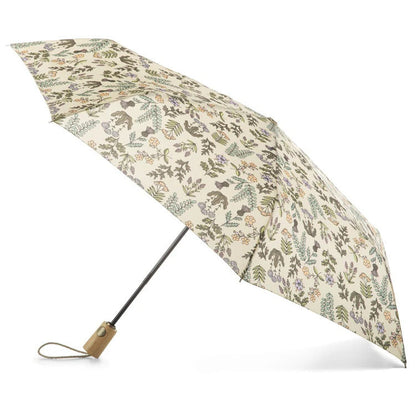 Totes Folding Umbrella with Auto Open/Close Technology