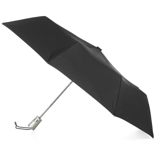 Totes 42in Compact Water Repellant Auto Open Umbrella