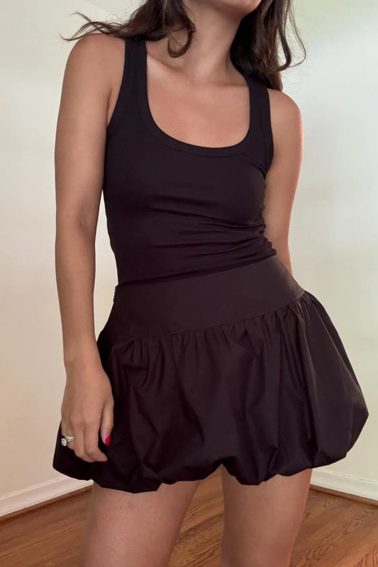 Ruby & Jenna Women's Bubble Mini Skirt
