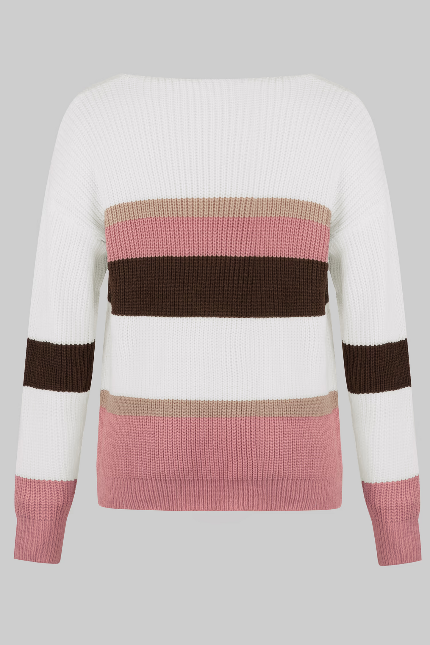 Cupshe Striped Drop Sleeve Rib Sweater (x3)