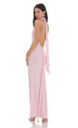 Lucy in the Sky Wrap Scarf Strap Maxi Dress