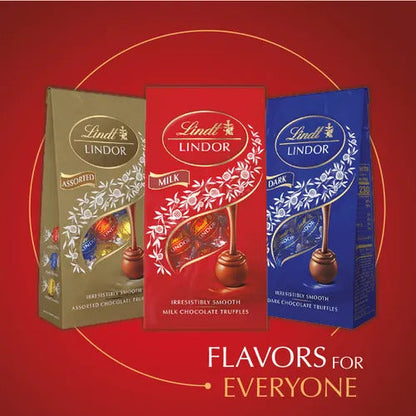 Lindt Chocolate Milk Chocolate LINDOR Gift Box (12-pc, 5.1 oz)