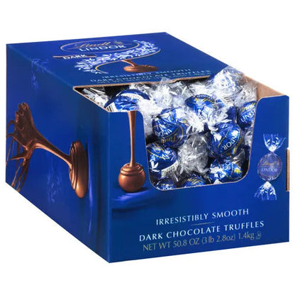 Lindt Chocolate Dark Chocolate LINDOR Truffles Box (120-pc, 50.8 oz)