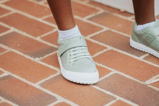 Little Love Bug Co. Play Perfect Avocado Low Top {Premium Leather}