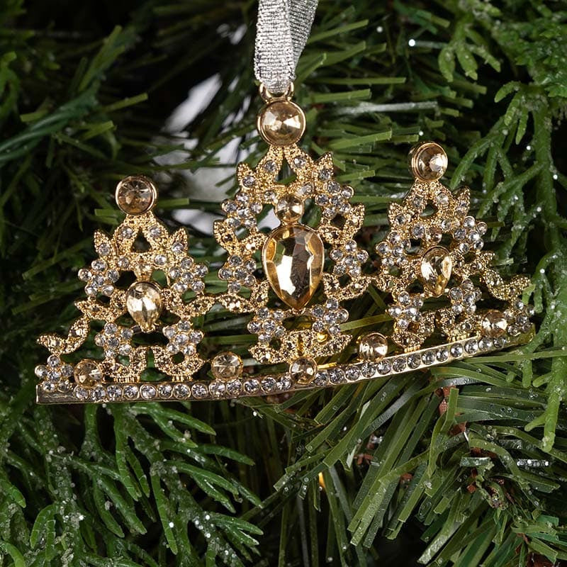 Cracker Barrel Jeweled Tiara Ornament