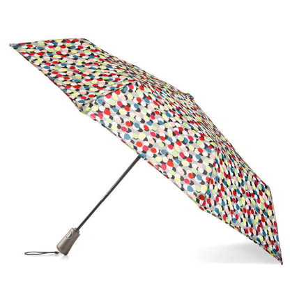 Totes Recycled Total Protection Compact Folding Umbrella with Sunguard Technology