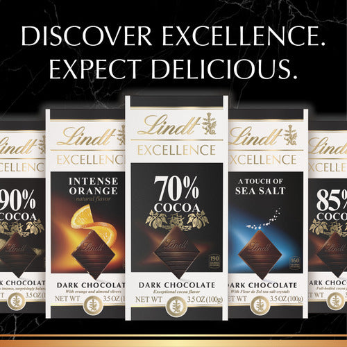 Lindt Chocolate 90% Cocoa Dark Chocolate EXCELLENCE Bar (3.5 oz)