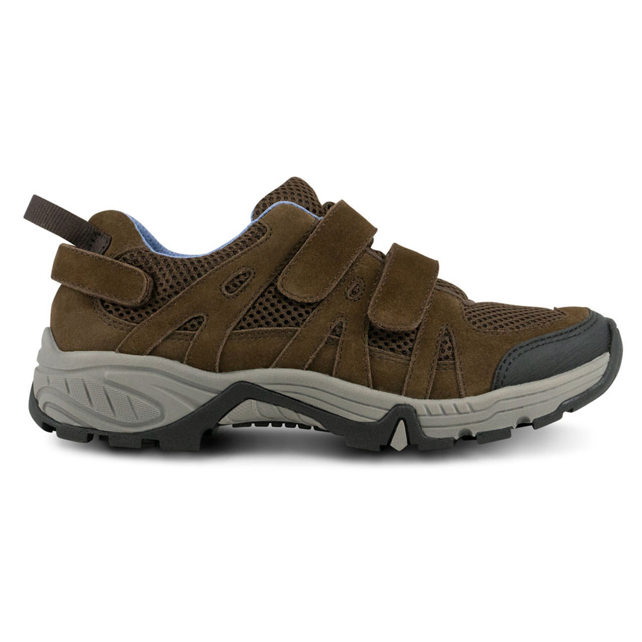 Apexfoot Women's Balance Shoe Hiker- Brown-  X-Wide (2E)