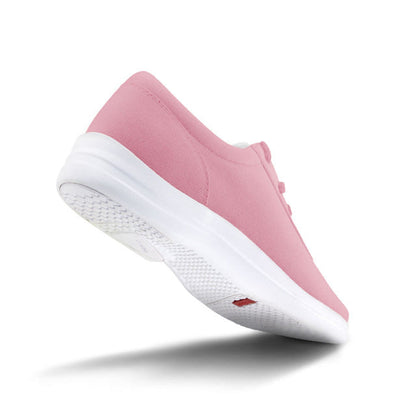 Apexfoot Women's Ellen Casual Shoe - Pink - X-Wide (2E)