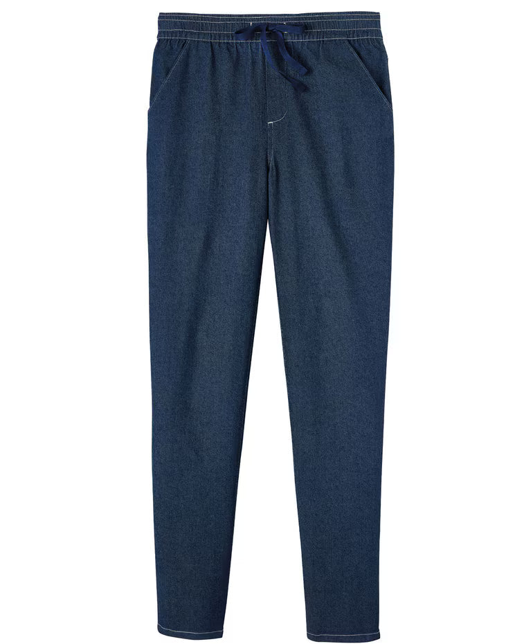 BLAIR Haband Women’s Pull On Stretch Jeans with Flat Elastic Waist - x4