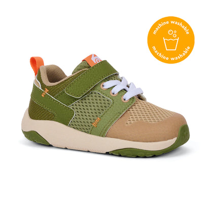 See Kai Run Boy's Viento Olive Green