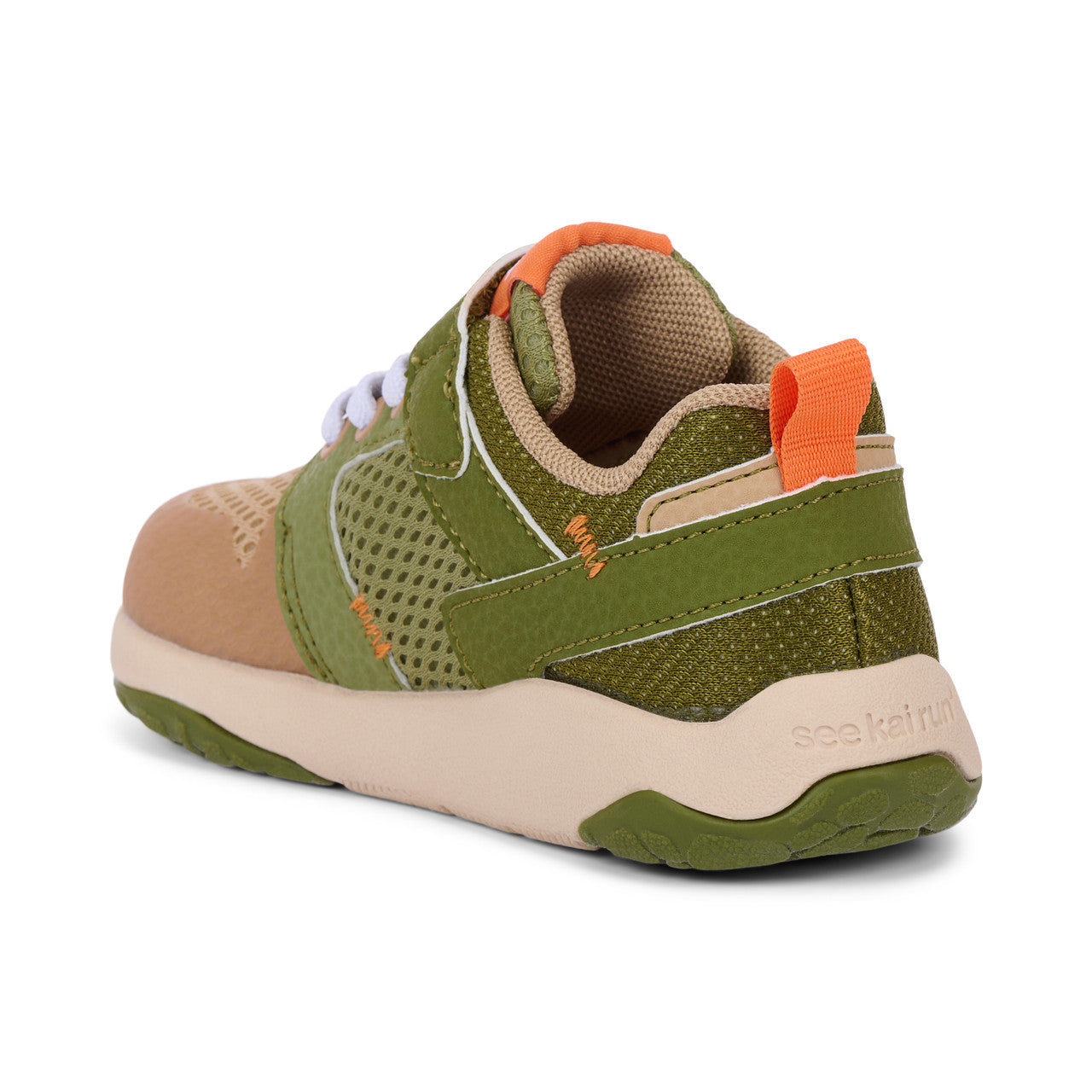 See Kai Run Boy's Viento Olive Green