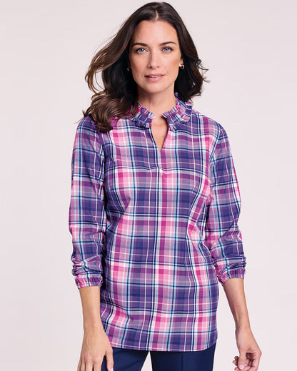 BLAIR Women’s Top Ruffle Fiesta Tunic (Misses) - x3