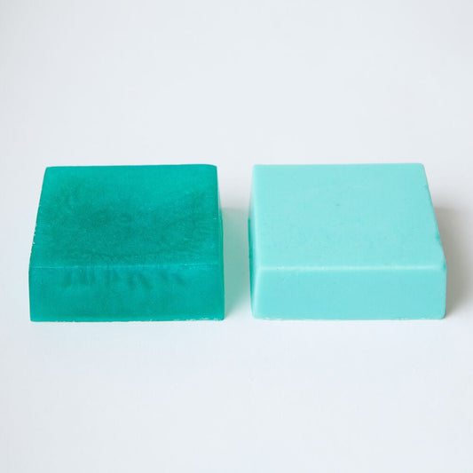 Bramble Berry Aqua Pearl Color Block