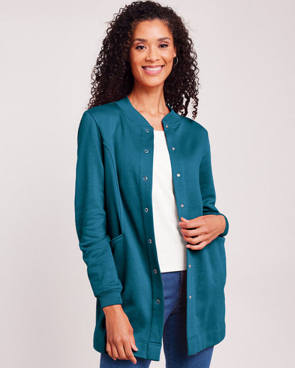 Blair Women's Long Snap-Front Jacket 1