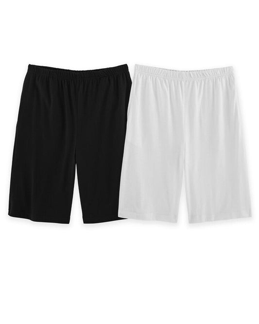 Blair Womens's 2-Pack Knit Shorts 1