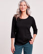 Blair Womens's Essential Knit Three-Quarter Sleeve Tee 1