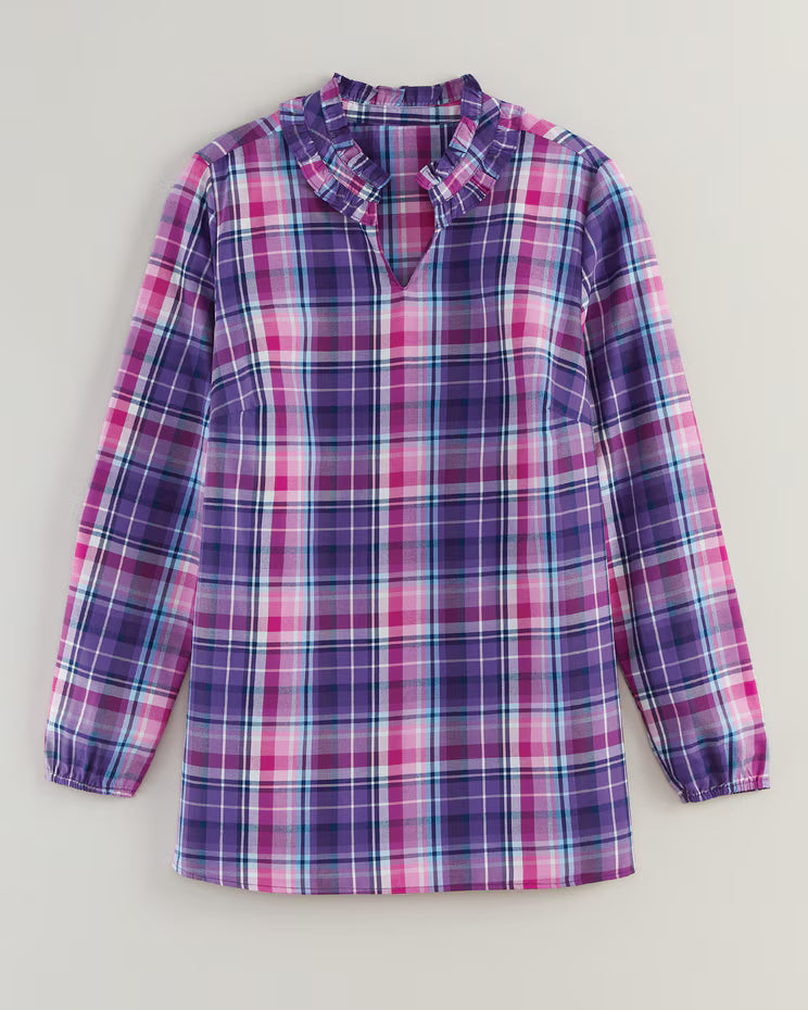 BLAIR Women’s Top Ruffle Fiesta Tunic (Misses) - x3