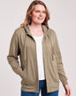 Blair Womens's Hooded Fleece Snap Jacket 1