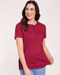 Blair Womens's Short Sleeve Pointelle Henley Top 3