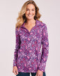 BLAIR Women’s Top Essential Knit V-Neck Polo (Women Plus) - x4