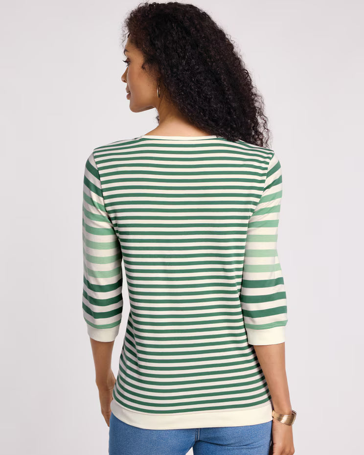 BLAIR Women's Tops Essential Knit Pocket Top (Misses) - x4