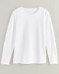 BLAIR Women’s Top Cozy Long Sleeve Tee (Women Plus) - x3