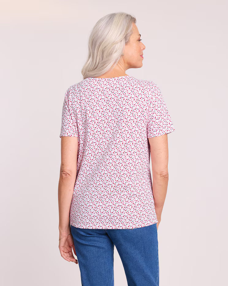 BLAIR Women's Tops Anytime Boatneck Tee 1 (Women Plus) - x4