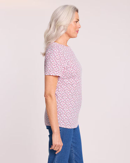BLAIR Women's Tops Anytime Boatneck Tee 1 (Women Plus) - x4