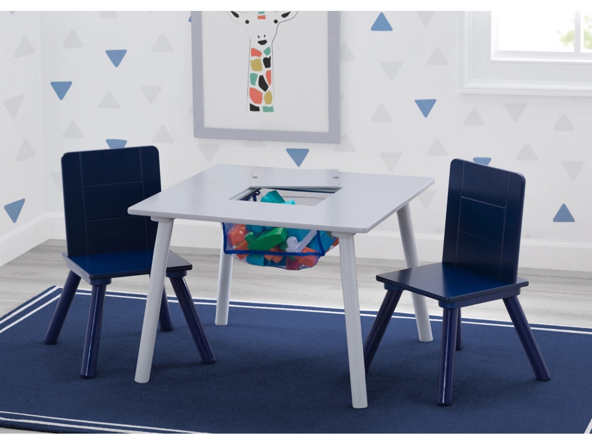 Ashley Furniture Delta Children Kids Table And Chair Bundle With Storage