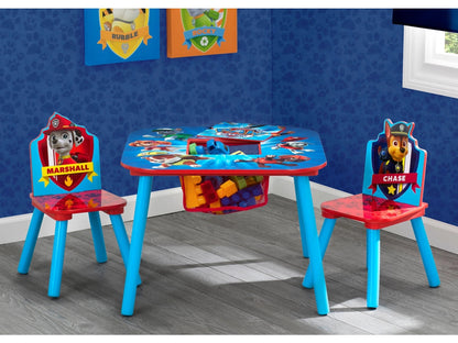 Ashley Furniture Delta Children Nick Jr. Paw Patrol Table And Chair Set With Storage