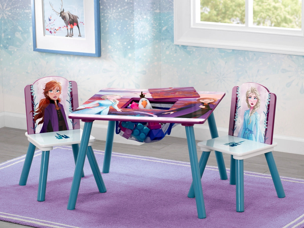 Ashley Furniture Delta Children Frozen II Table and Chair Set with Storage