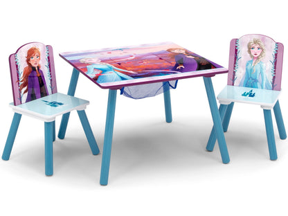 Ashley Furniture Delta Children Frozen II Table and Chair Set with Storage