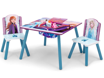 Ashley Furniture Delta Children Frozen II Table and Chair Set with Storage