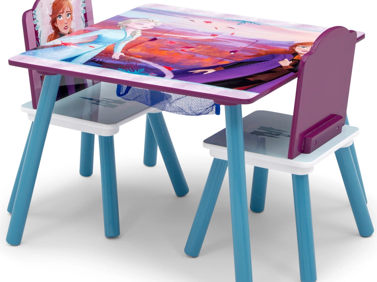 Ashley Furniture Delta Children Frozen II Table and Chair Set with Storage