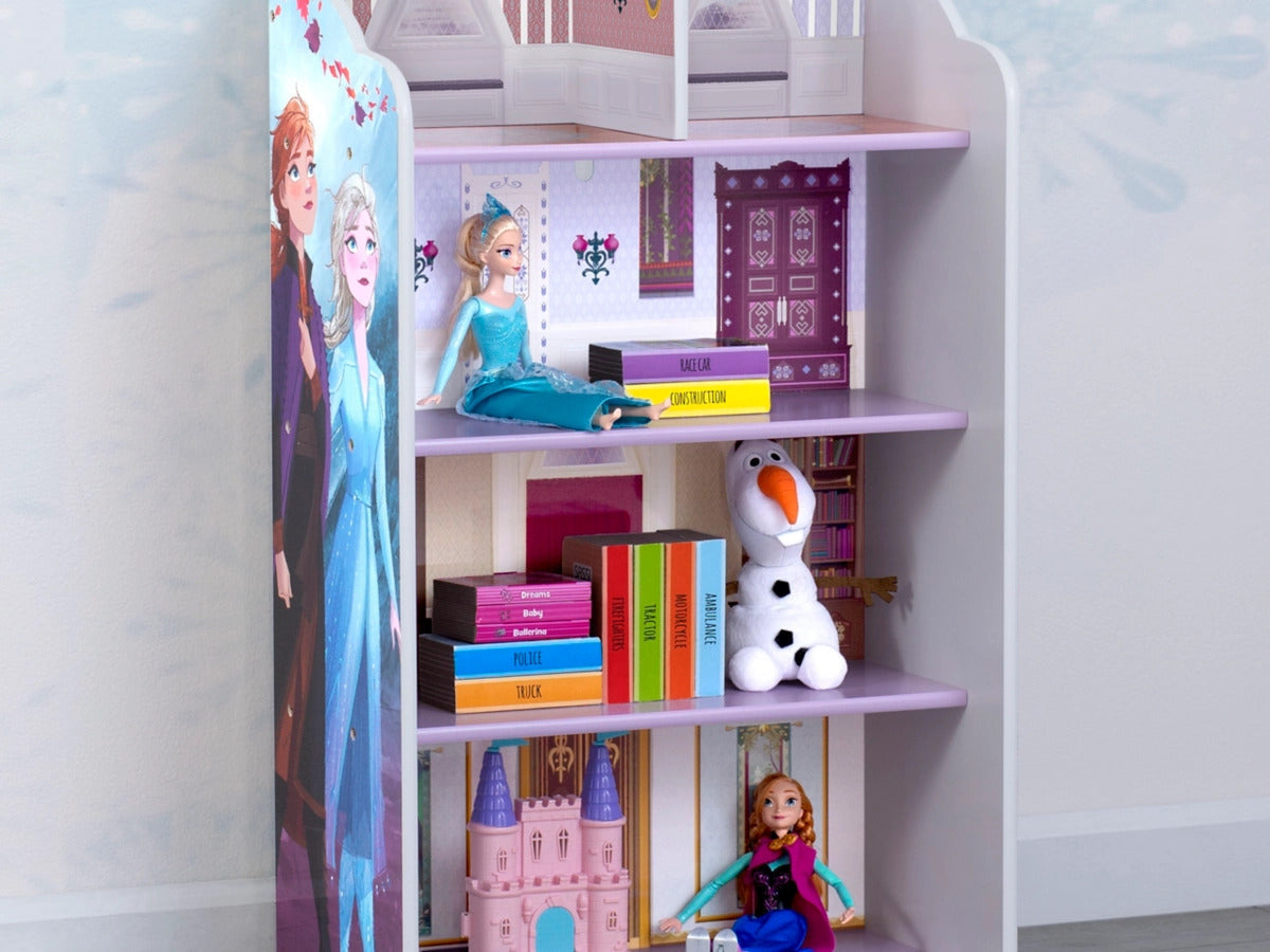 Ashley Furniture Frozen II Wooden Playhouse 4-shelf Bookcase For Kids