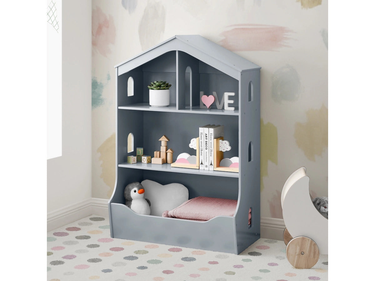 Ashley Furniture Delta Children Playhouse Bookcase with Toy Storage