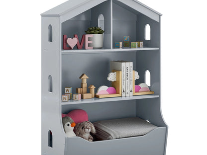 Ashley Furniture Delta Children Playhouse Bookcase with Toy Storage