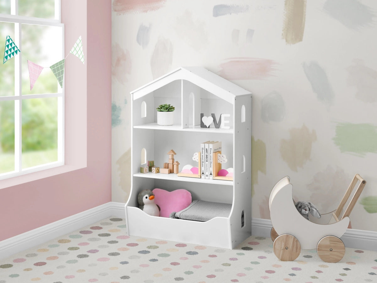 Ashley Furniture Delta Children Playhouse Bookcase with Toy Storage