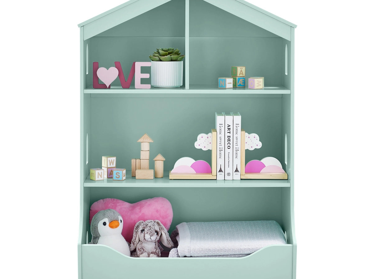 Ashley Furniture Delta Children Playhouse Bookcase with Toy Storage