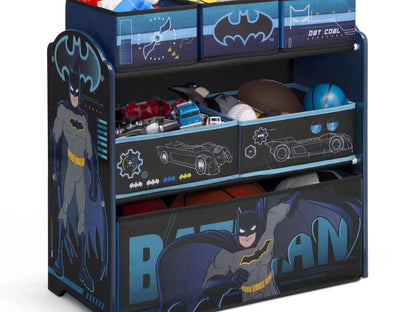 Ashley Furniture Delta Children Batman 6 Bin Design and Store Toy Organizer