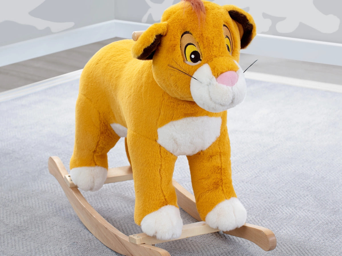 Ashley Furniture Delta Children The Lion King Simba Plush Rocking Horse