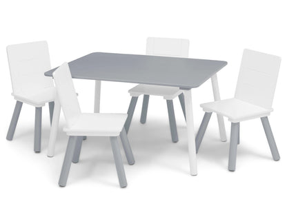 Ashley Furniture Delta Children Kids Table And 4 Chair Bundle