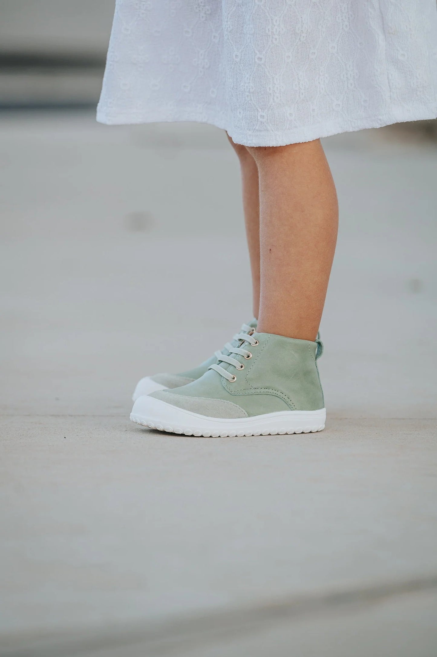 Little Love Bug Co. Play Perfect Avocado High Top {Premium Leather}